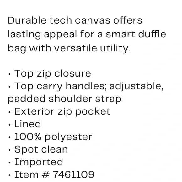 Barbour Arwin canvas bag - Picture 2 of 16